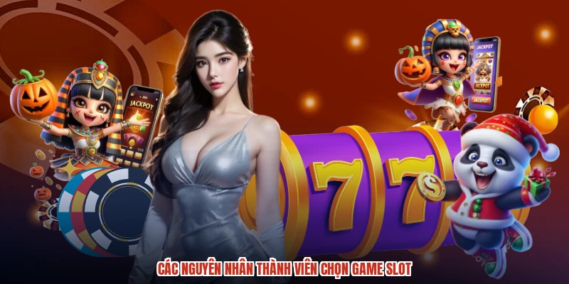 Các nguyên nhân thành viên chọn game slot